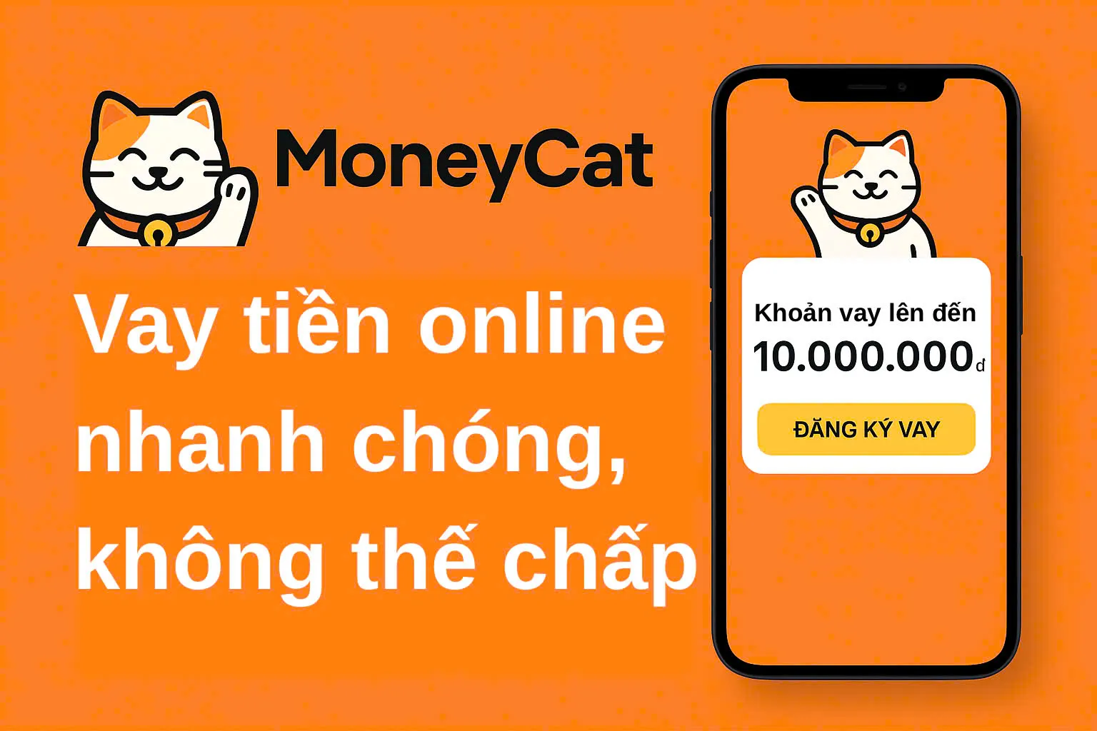 MoneyCat - Vay tiền online nhanh chóng, không thế chấp